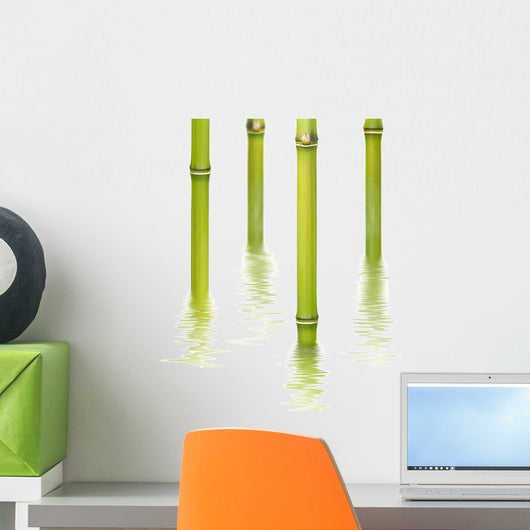Bamboo Reflecting Water Surface Wall Decal
