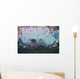 Bicycle with Flowers Graffiti Wall Decal