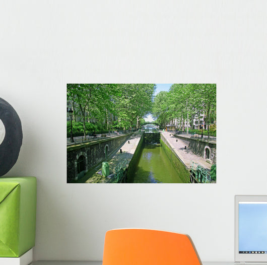 Canal St Martin Wall Decal