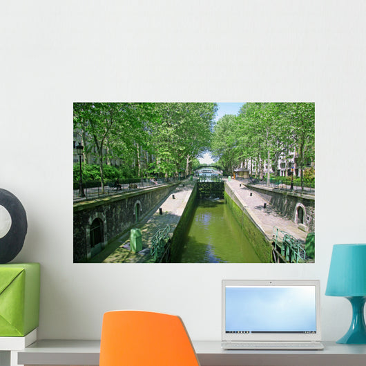 Canal St Martin Wall Decal