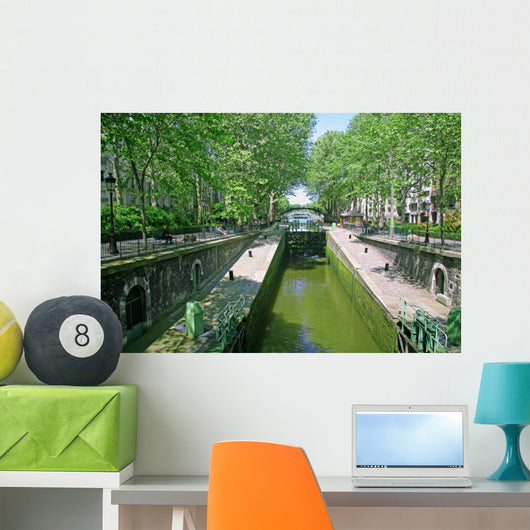 Canal St Martin Wall Decal