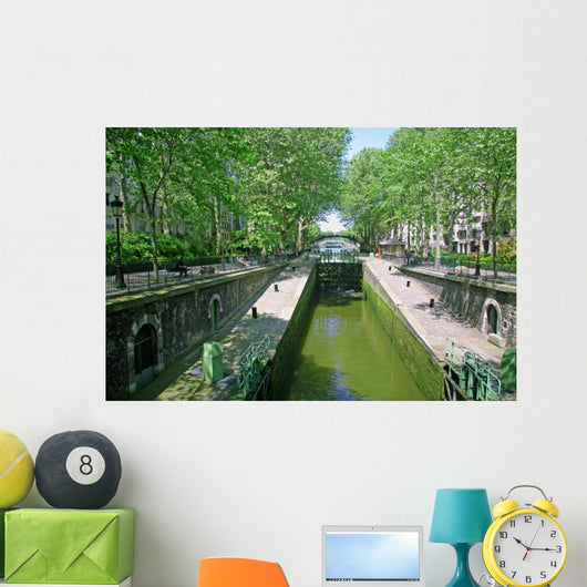 Canal St Martin Wall Decal