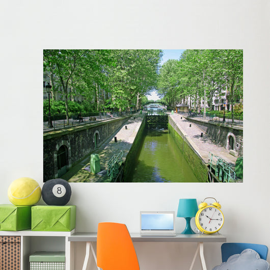 Canal St Martin Wall Decal