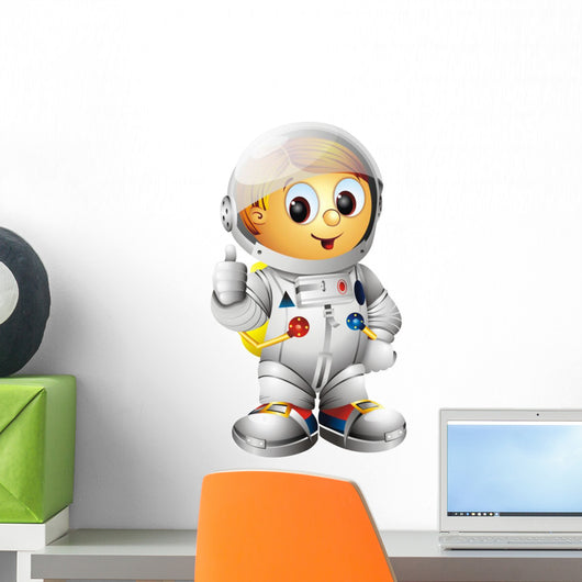 Spaceman Character Astronaut Wall Decal