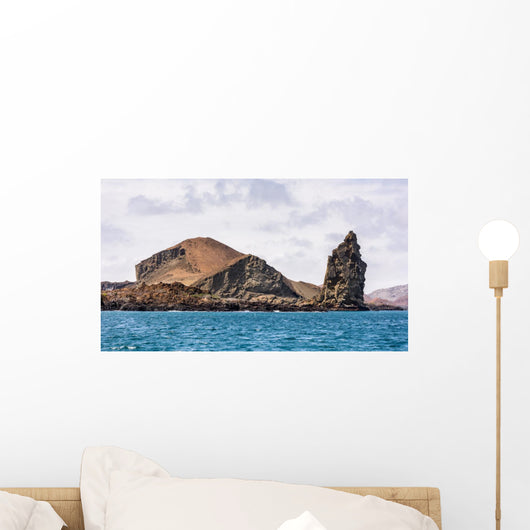 Pinnacle Rock Bartolome Islands Wide Wall Decal