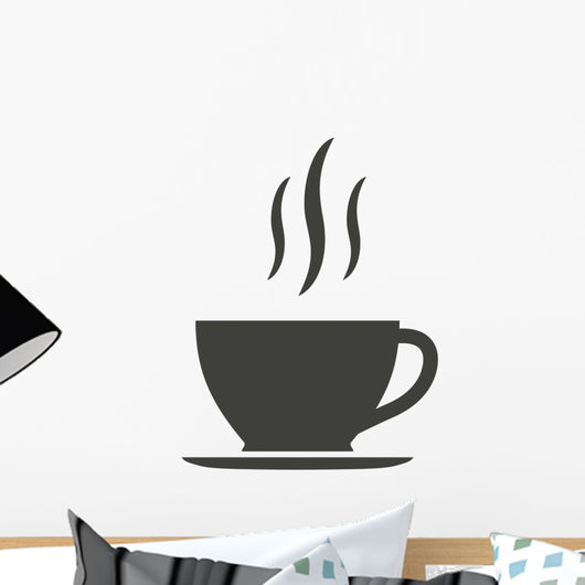 Coffee Cup Icon Wall Decal