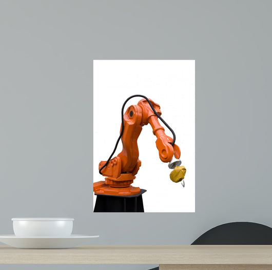 Soldering Robot Arm Used Wall Decal
