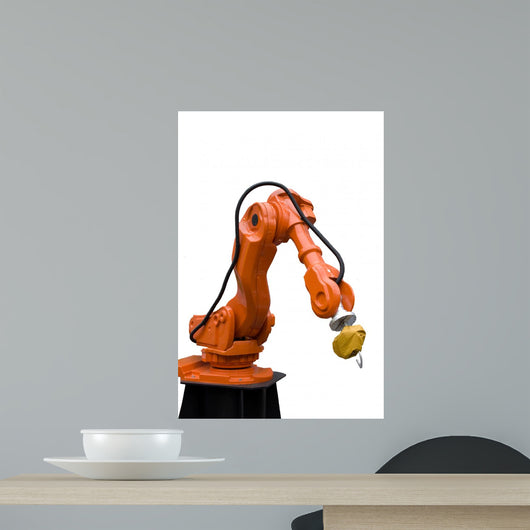 Soldering Robot Arm Used Wall Decal
