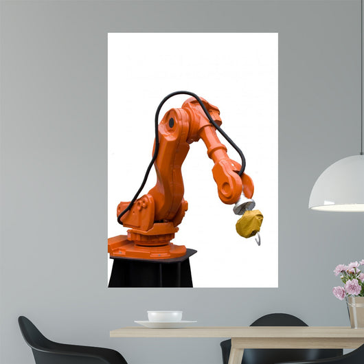 Soldering Robot Arm Used Wall Decal