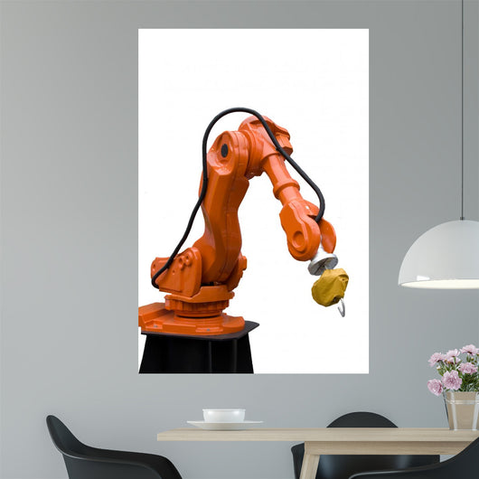Soldering Robot Arm Used Wall Decal