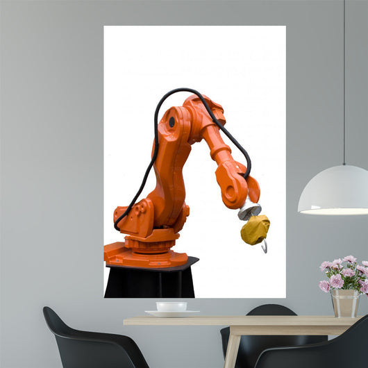 Soldering Robot Arm Used Wall Decal