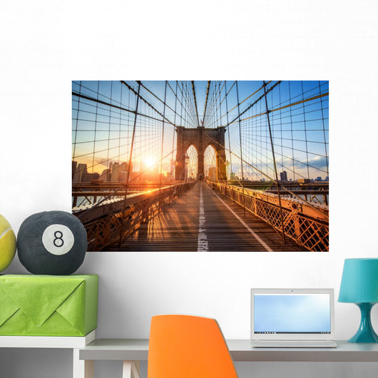 Brooklyn Bridge NYC USA Wall Decal