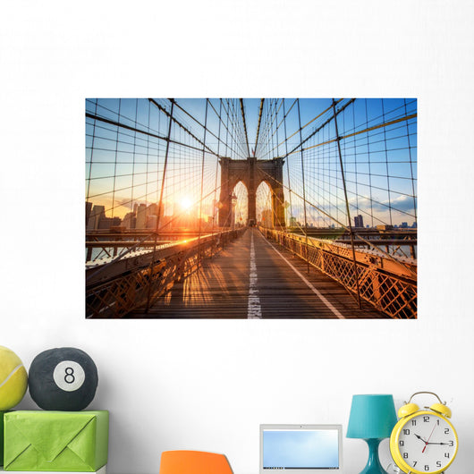 Brooklyn Bridge NYC USA Wall Decal