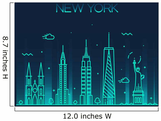 New York City Skyline Wall Decal