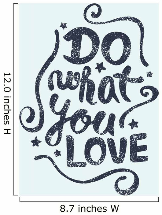 Do What You Love Wall Decal