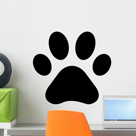 Paw Print Wall Decal