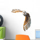 Flying Barn Owl Wall Decal