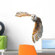 Flying Barn Owl Wall Decal