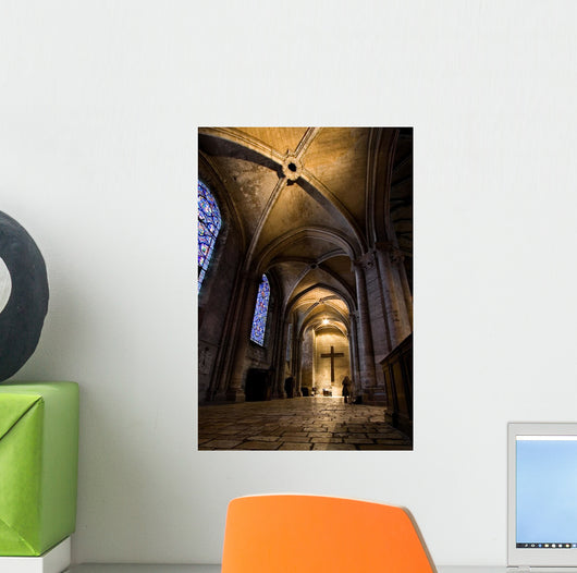 Interior Cathedral Chartes France Wall Decal