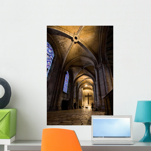 Interior Cathedral Chartes France Wall Decal