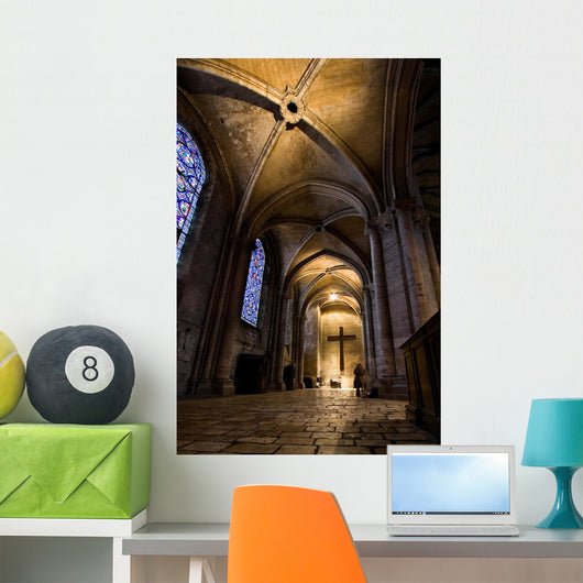 Interior Cathedral Chartes France Wall Decal