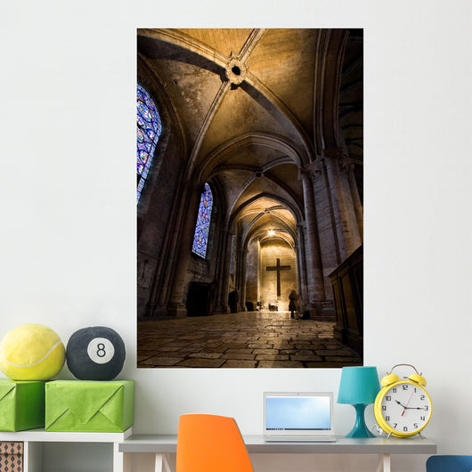 Interior Cathedral Chartes France Wall Decal