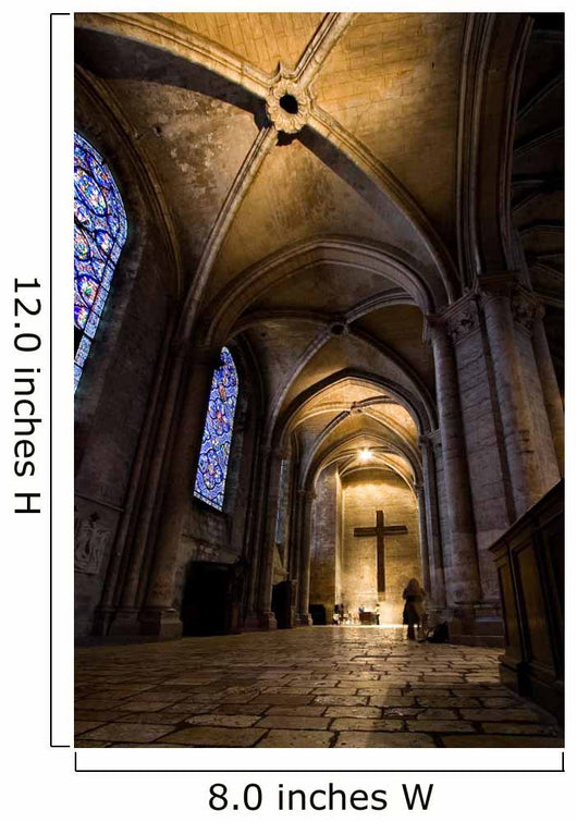 Interior Cathedral Chartes France Wall Decal