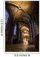Interior Cathedral Chartes France Wall Decal