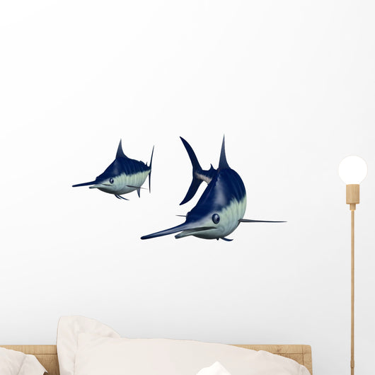 Marlin Swordfish Wall Decal