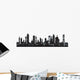 Panorama Picture City Skyline Wall Decal