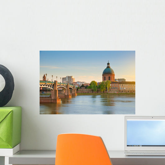 Toulouse Hopital La Grave at Sunset Wall Decal