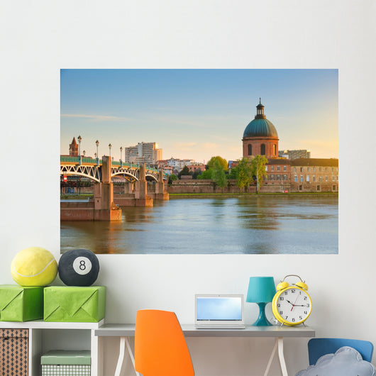 Toulouse Hopital La Grave at Sunset Wall Decal