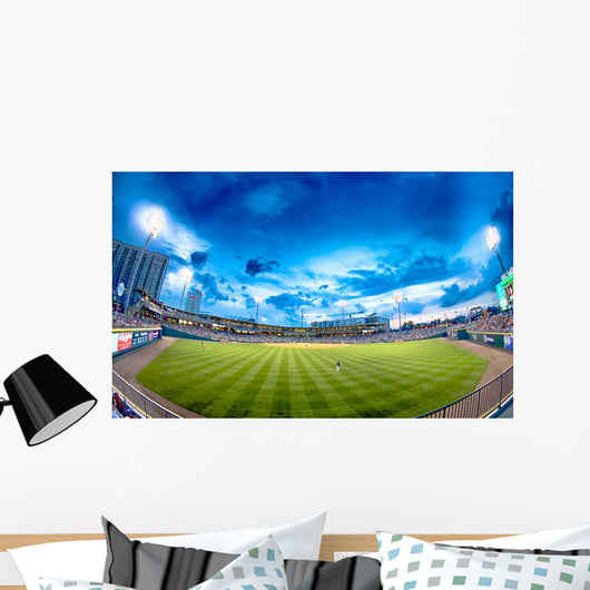 City Skyline BB&T Ballpark Wall Decal
