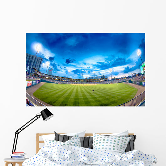City Skyline BB&T Ballpark Wall Decal