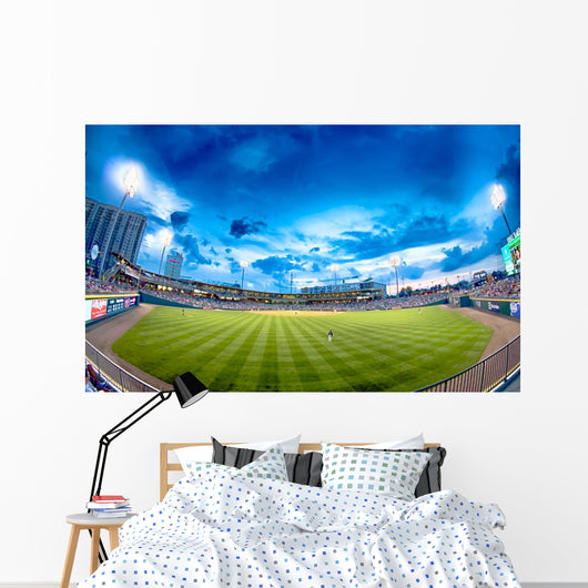 City Skyline BB&T Ballpark Wall Decal