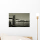 Brooklyn Bridge Black Wall Decal