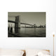 Brooklyn Bridge Black Wall Decal