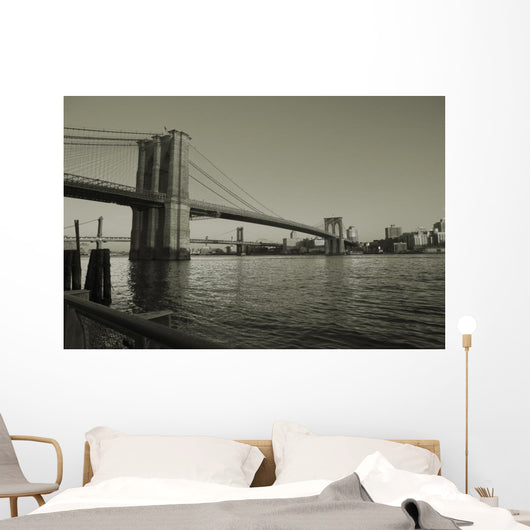 Brooklyn Bridge Black Wall Decal