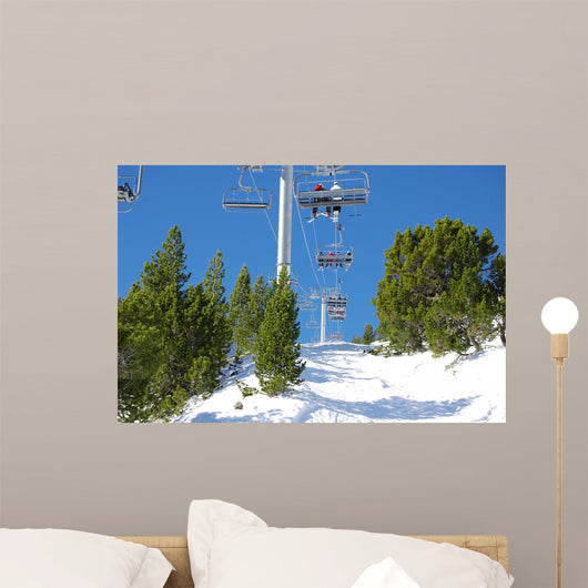 Chairlift Wall Decal