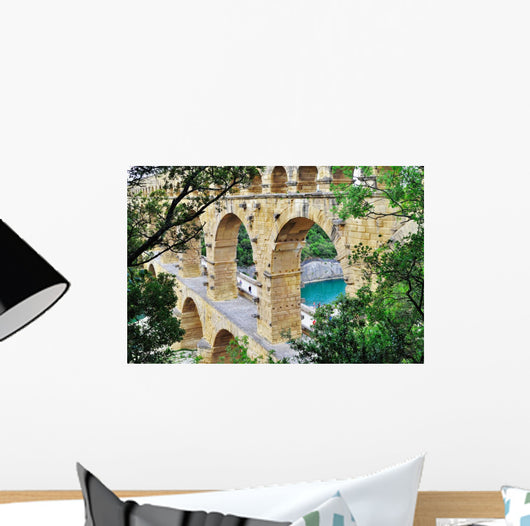 Pont Du Gard Wall Decal