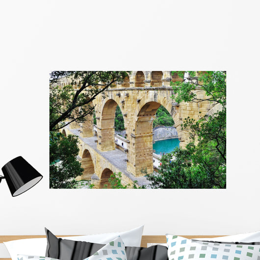 Pont Du Gard Wall Decal