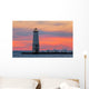 Frankfort Lighthouse Sundown Wall Decal