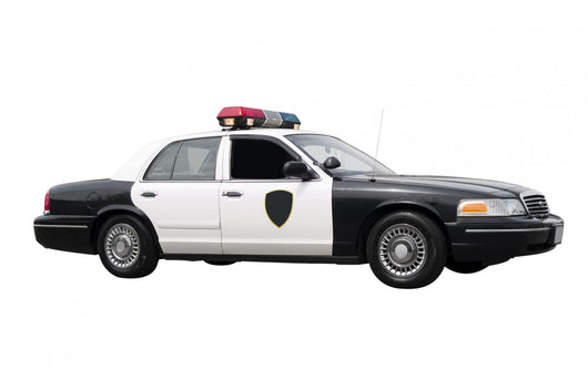 Police Car Wall Decal