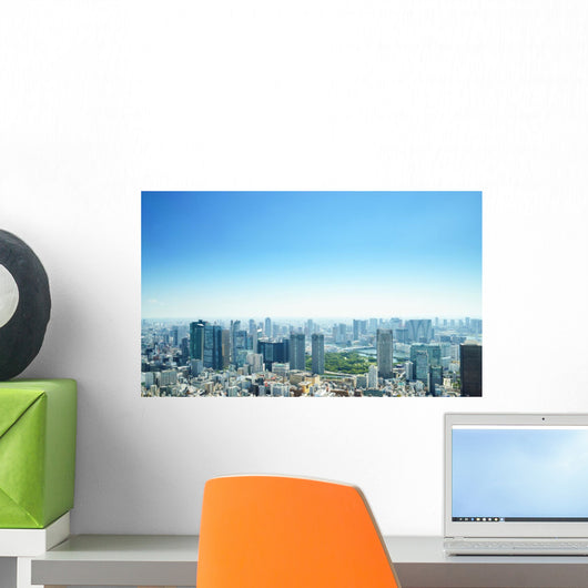 Japanese Skyline Wall Decal