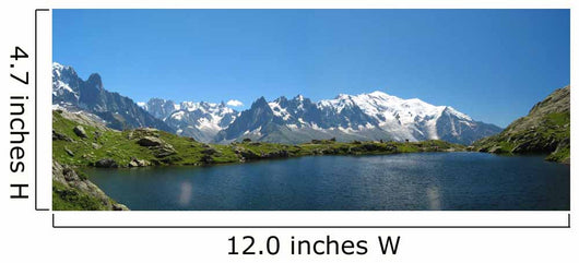 Lake Cheserys Chamonix France Wall Decal