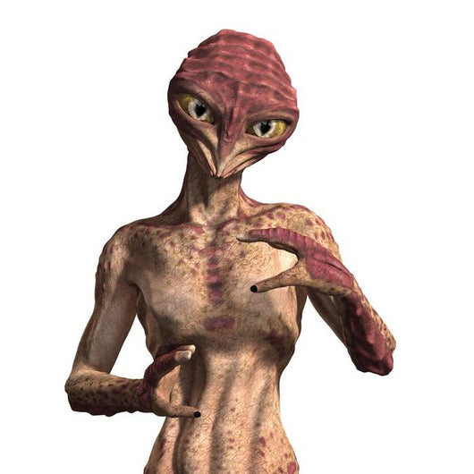 Insectoid Alien Wall Decal