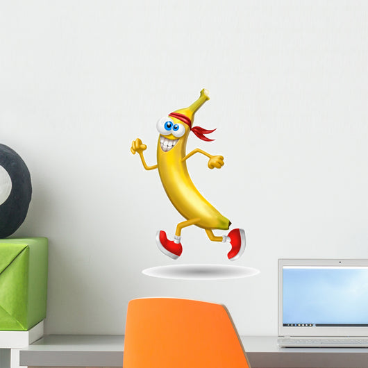 Banana Sportiva Wall Decal