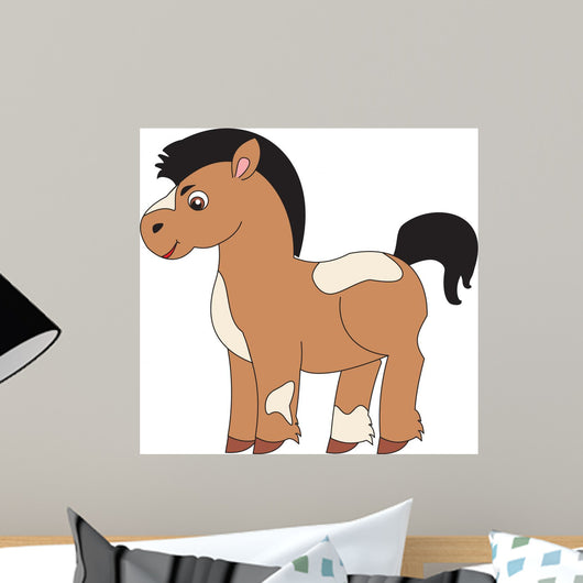 Cartoon Horse Wall Decal