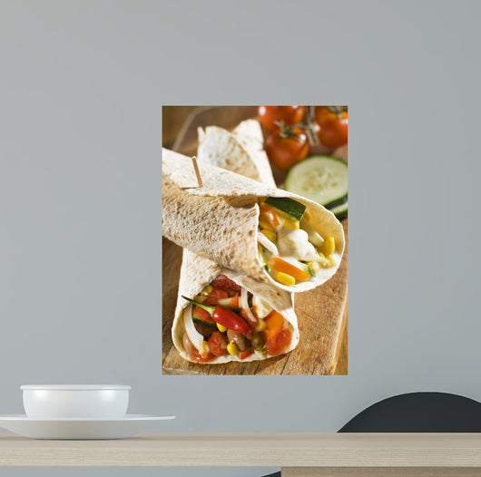 Fresh Tortilla Board up Wall Decal