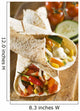 Fresh Tortilla Board up Wall Decal